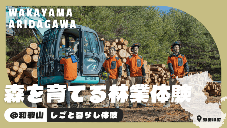有田川町｜森を育てる林業体験プログラムの画像